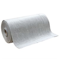 en grå utrullad rulle som ligger ner