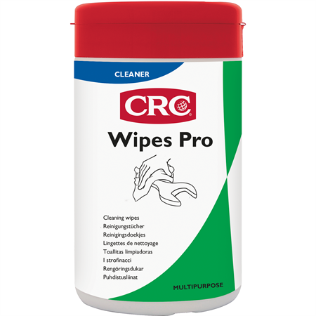 CRC Wipes Professional, Våtservetter, 50 ark/frp