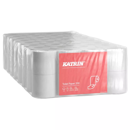 Toalettpapper KATRIN Classic 200 64st/frt