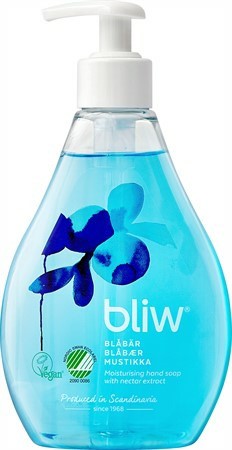 Handtvål Bliw Blåbär, 300ml x 8st/frp