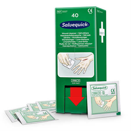 Sårtvättare Salvequick 40-pack