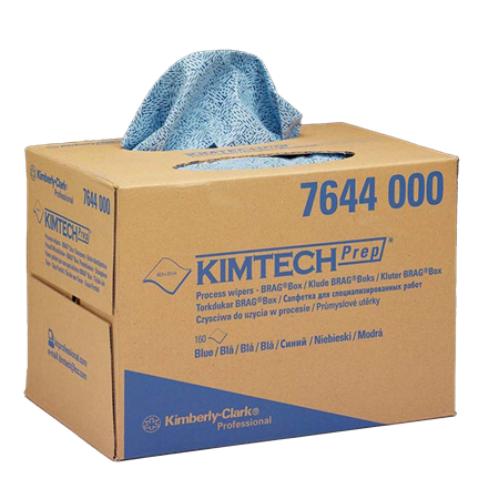 Torkduk Kimtech Bragbox blå 160ark/box