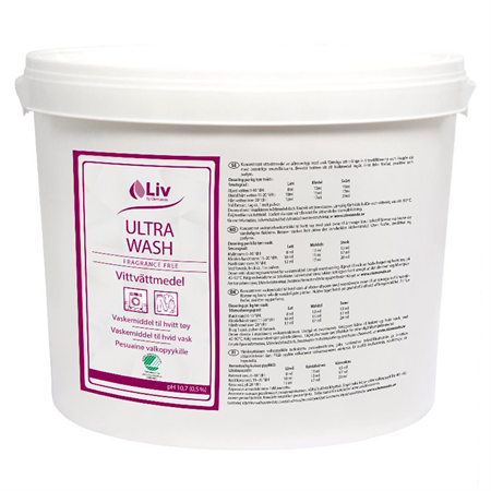 Tvättmedel LIV Ultra Wash, Tvättpulver 8kg