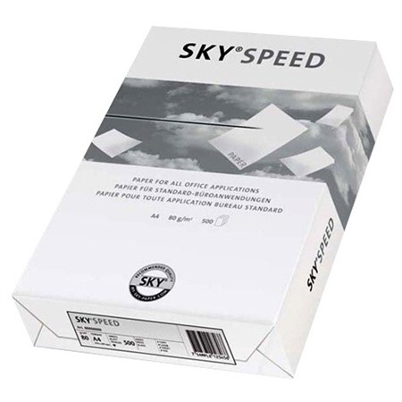 Sky Speed Kopieringspapper A4 80g ohålat, 2500st/frp